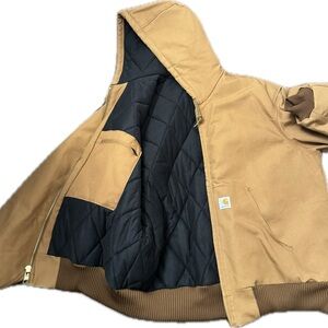 Carhartt MEN'S INSULATED ACTIVE JAC - LOOSE FIT - WASHED DUCK - 3 WARMEST RATING